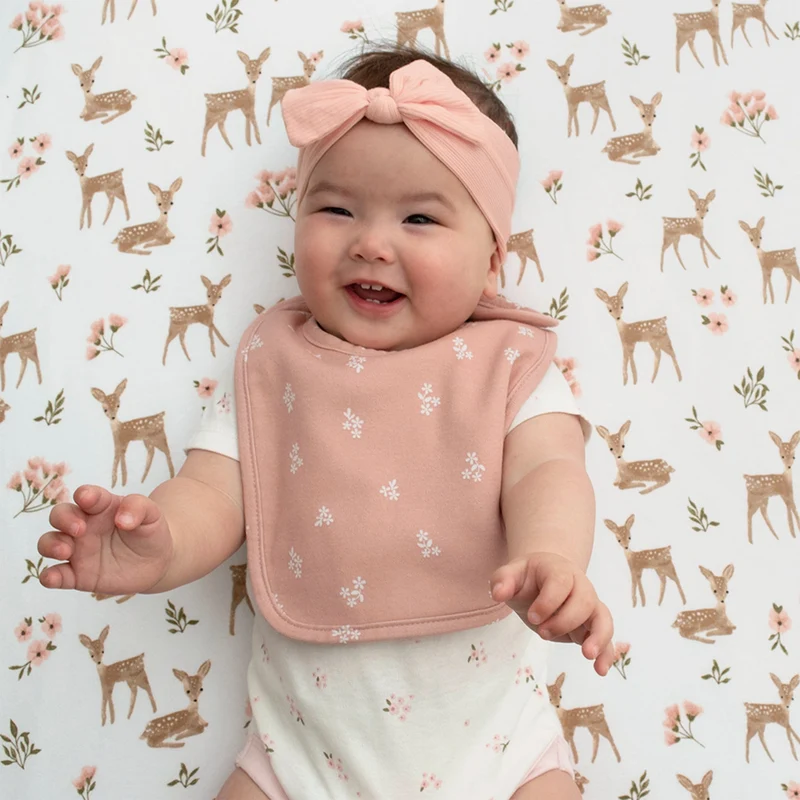 Drap Contour pour Lit de Bébé - Jardin Sophia