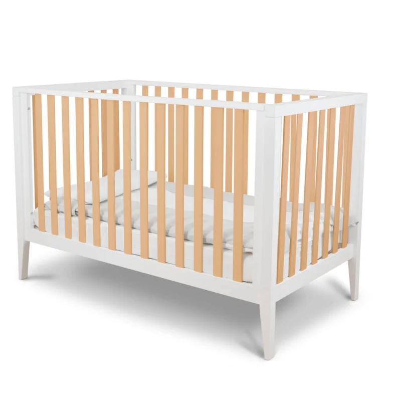 Couchette Bernini - Blanc / Naturel