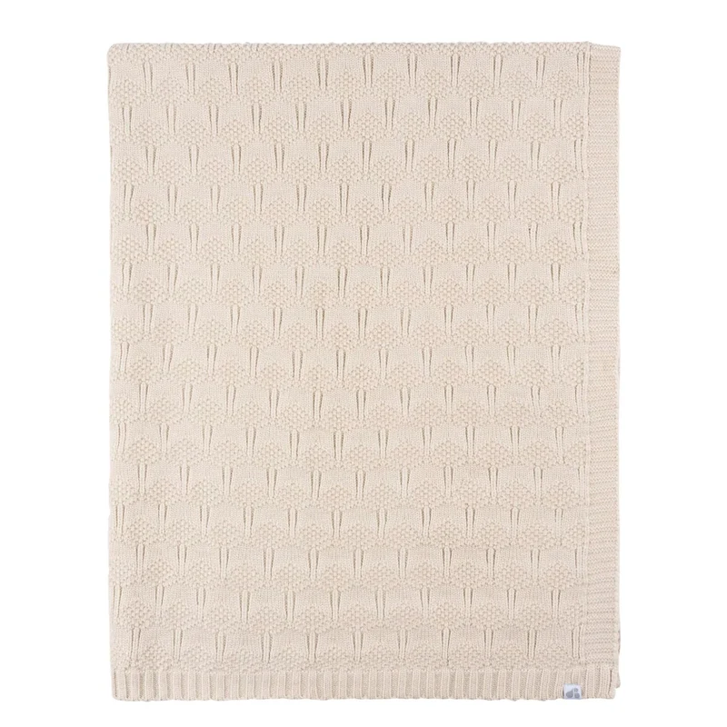 Couverture En Tricot - Tan