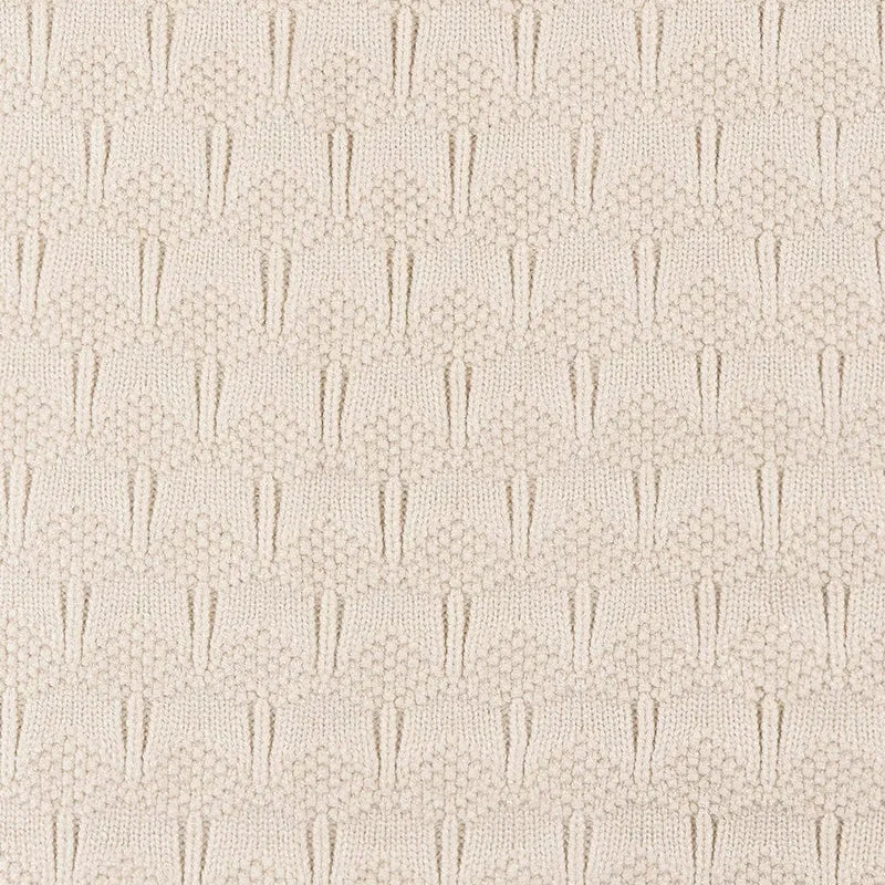Couverture En Tricot - Tan