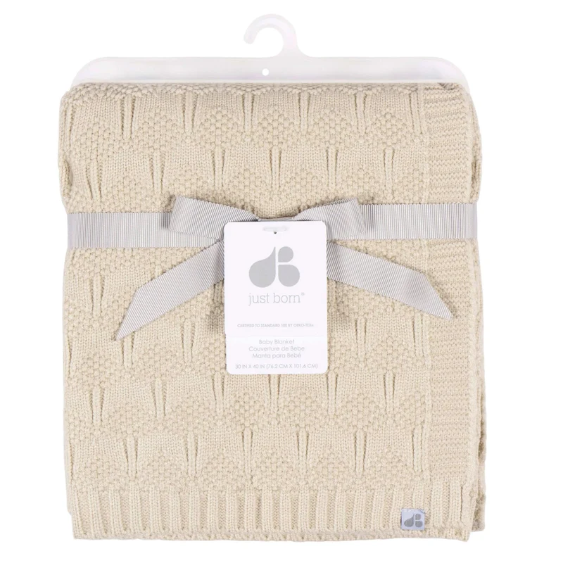 Couverture En Tricot - Tan