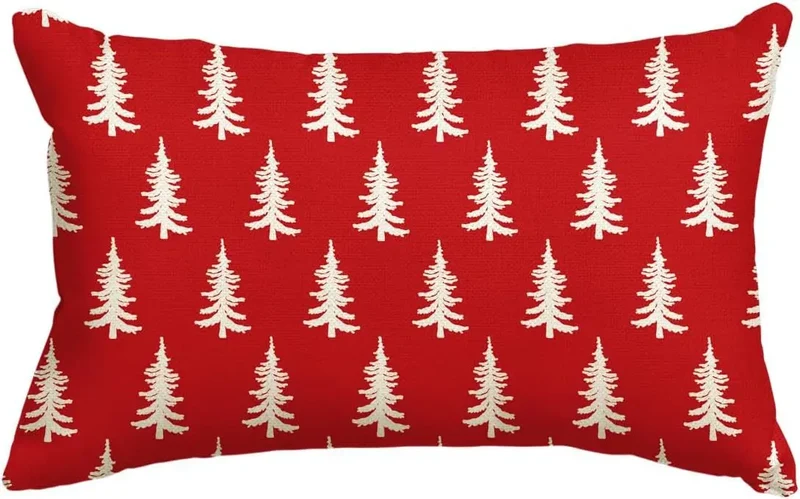 Housse de Coussin Lin Noël VERTI