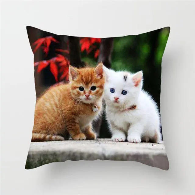 Housse de Coussin Décorative FELINO