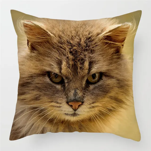 Housse de Coussin Décorative FELINO
