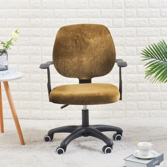 Housse de Chaise de Bureau Velours