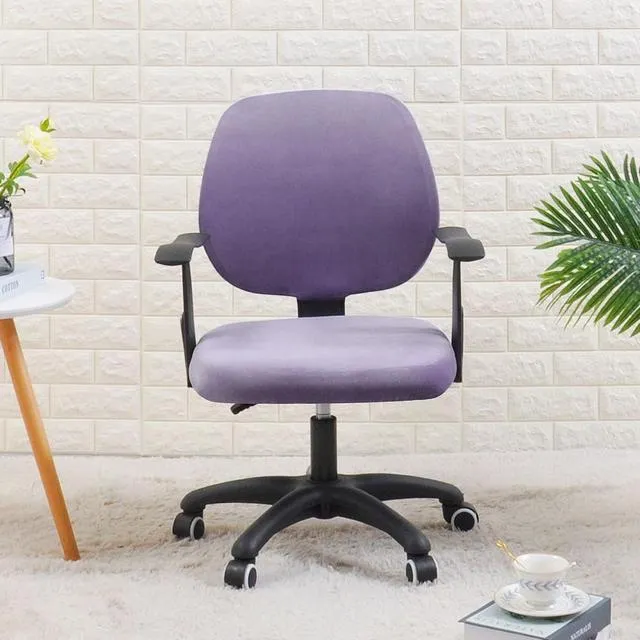Housse de Chaise de Bureau Velours