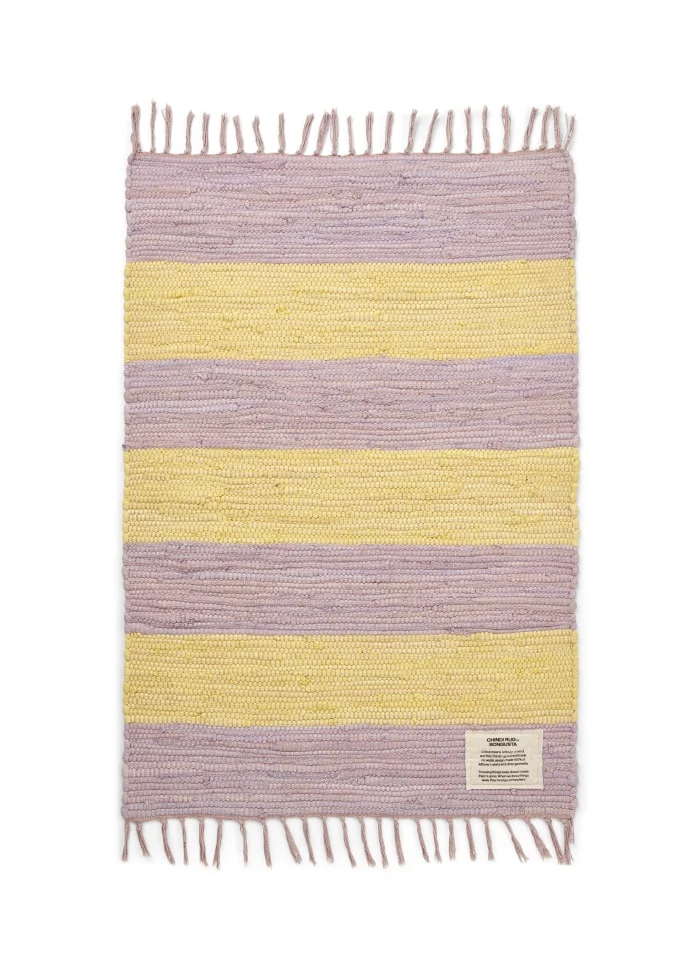 Chindi tæppe i bomuld – 60x90 cm – Bongusta