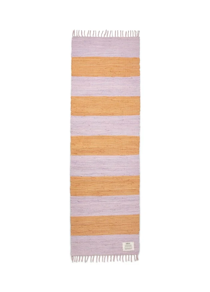 Chindi tæppe i bomuld, 60 x 200 cm – Bongusta