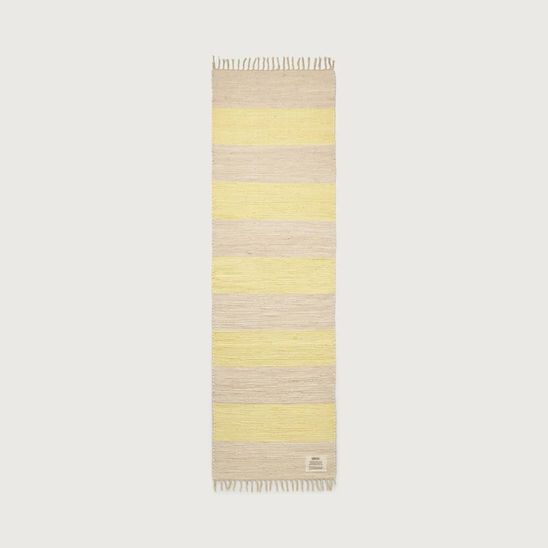 Chindi tæppe i bomuld, 60 x 200 cm – Bongusta