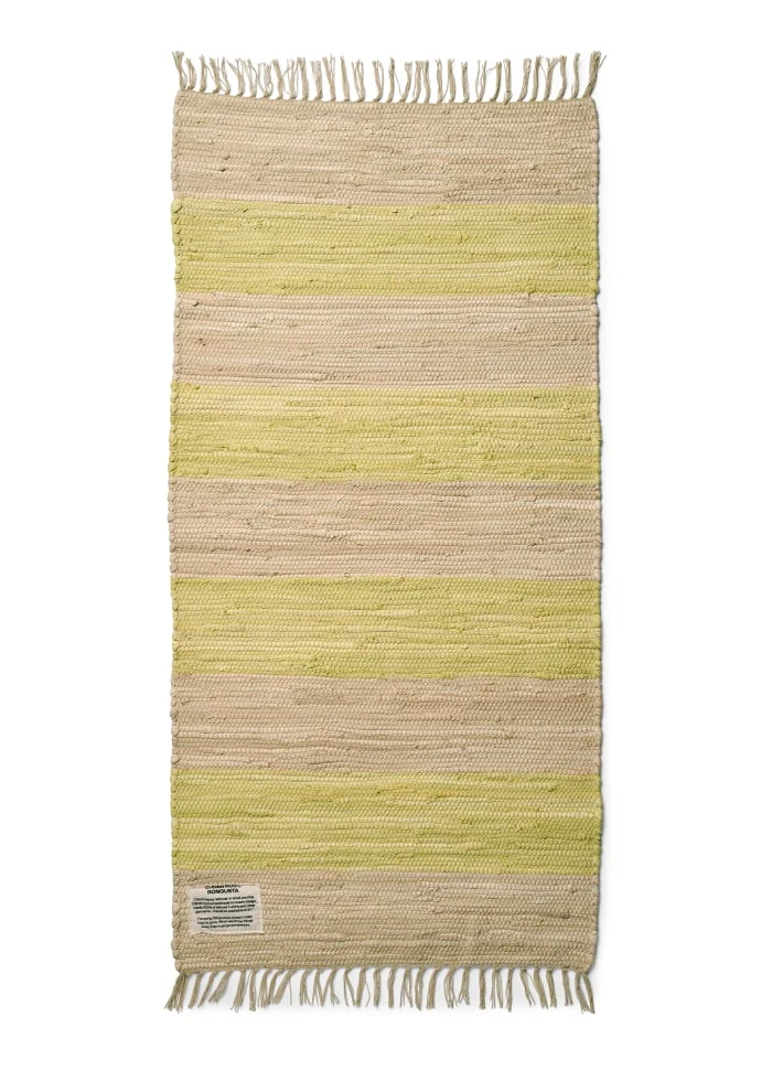 Chindi tæppe i bomuld – 60x120 cm – Bongusta