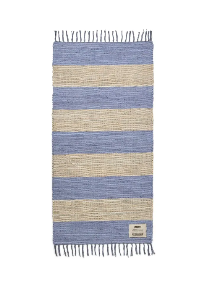 Chindi tæppe i bomuld – 60x120 cm – Bongusta
