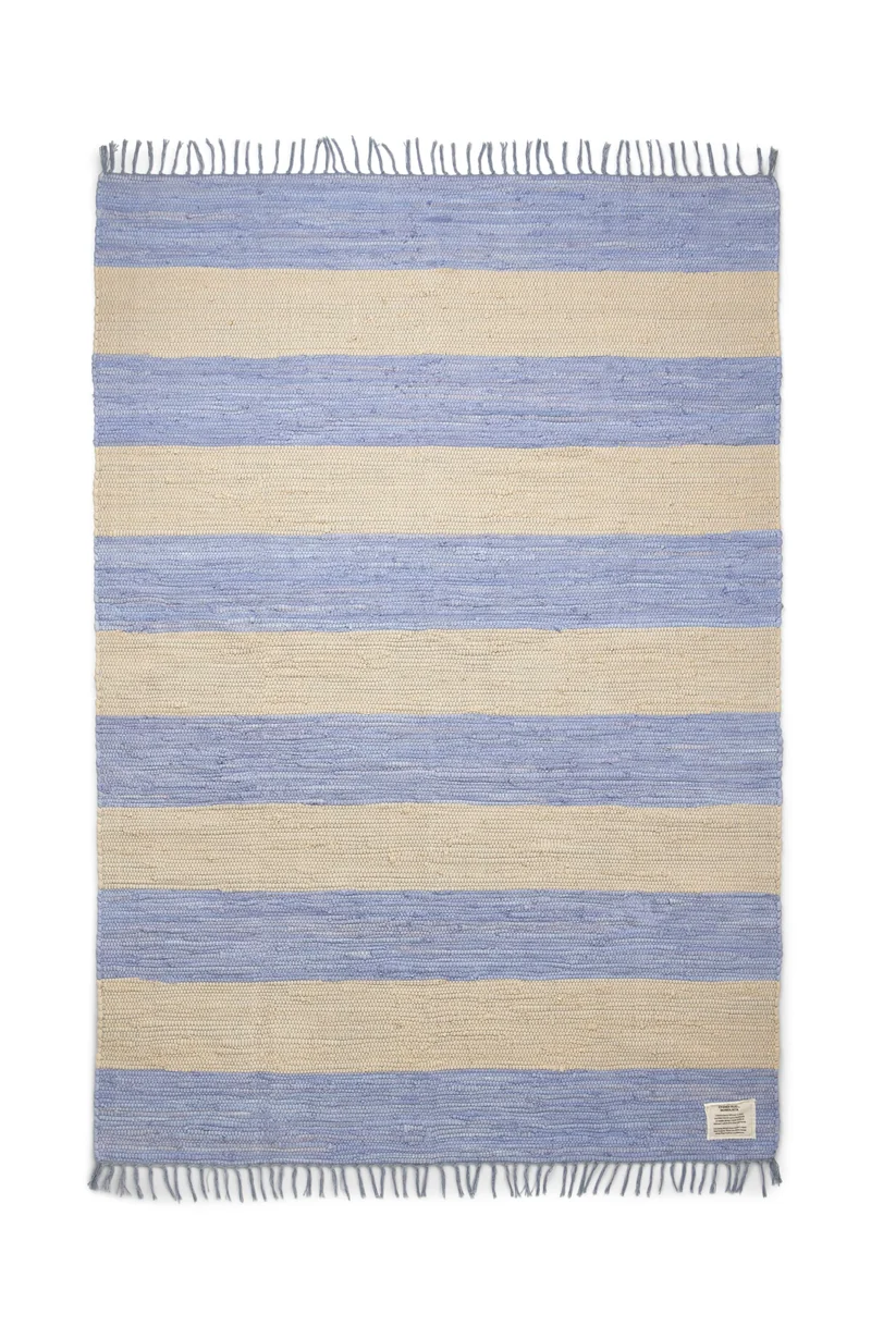 Chindi tæppe i bomuld, 140 x 200 cm – Bongusta