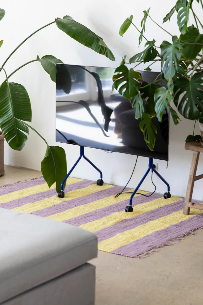 Chindi tæppe i bomuld, 140 x 200 cm – Bongusta