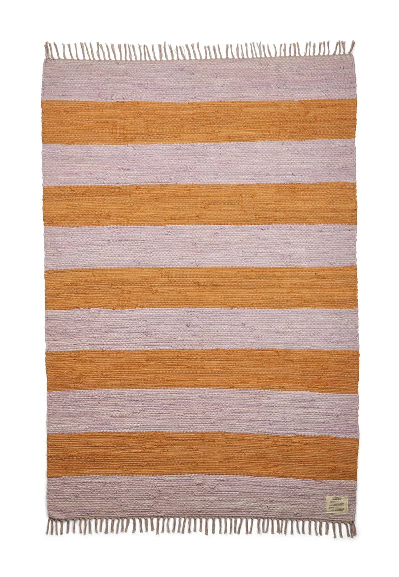 Chindi tæppe i bomuld, 140 x 200 cm – Bongusta
