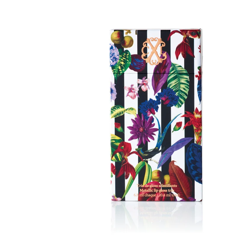 Trio de gloss scintillants