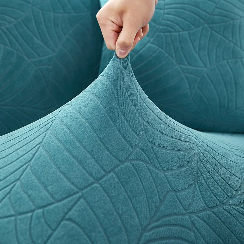 Housse de Canapé d'Angle Imperméable Bleu ciel