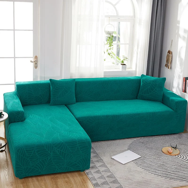 Housse de Canapé d'Angle Imperméable Blue Chill