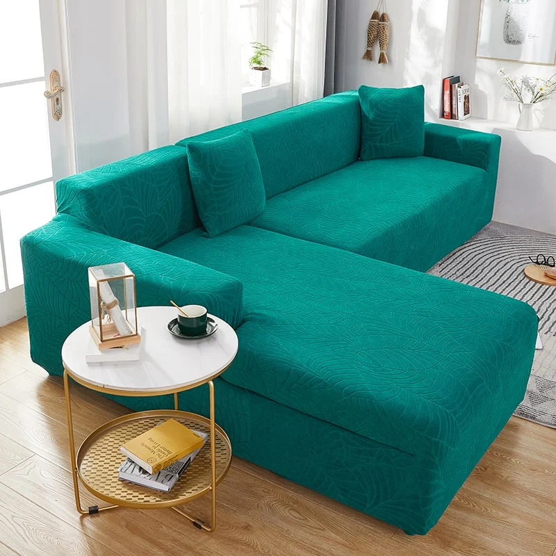 Housse de Canapé d'Angle Imperméable Blue Chill
