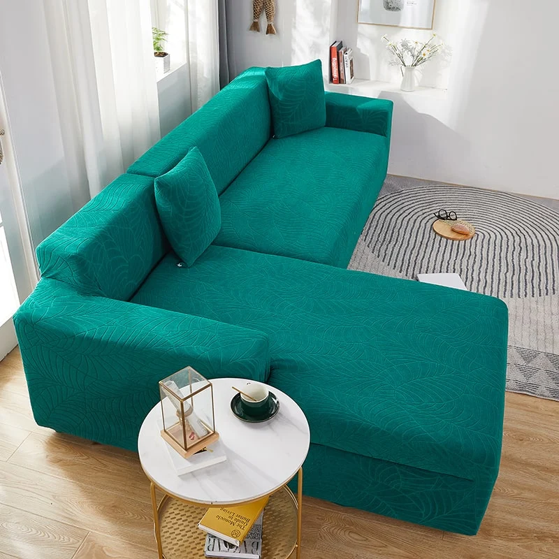 Housse de Canapé d'Angle Imperméable Blue Chill