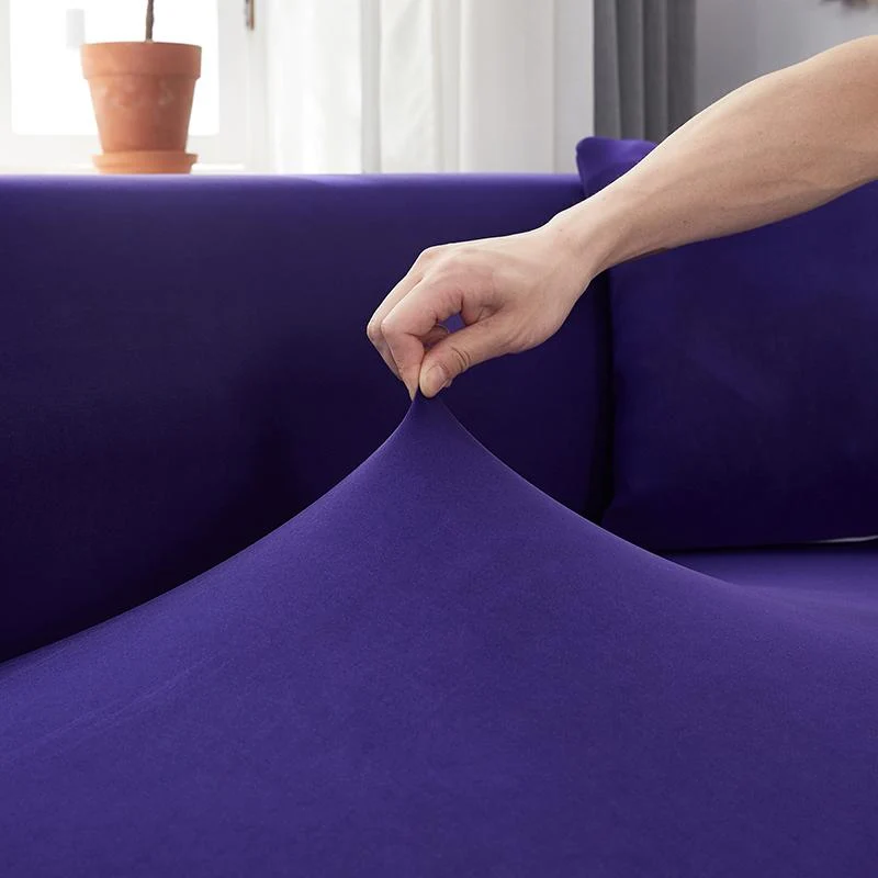 Housse de Canapé d'Angle Indigo