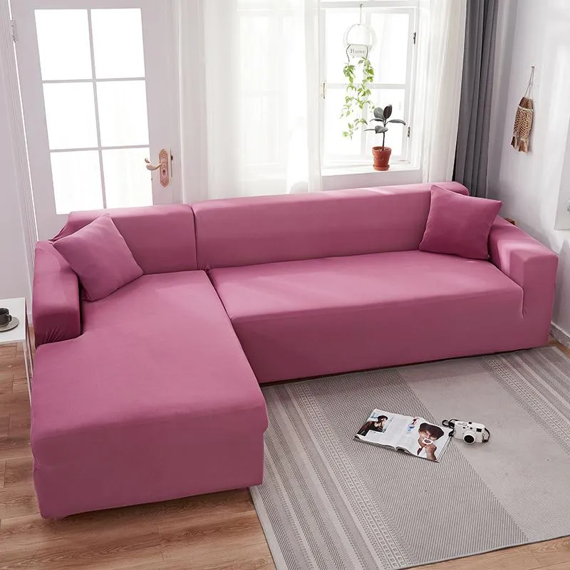Housse de Canapé d'Angle Magenta