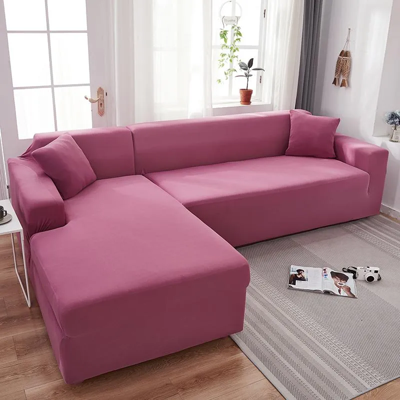 Housse de Canapé d'Angle Magenta