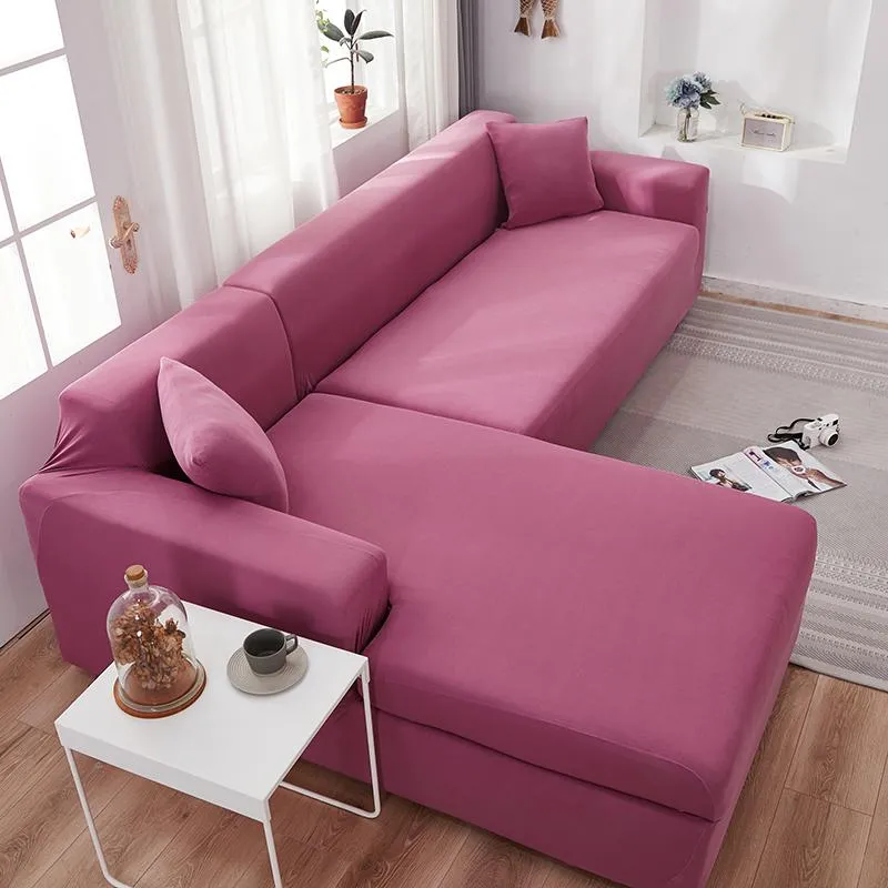 Housse de Canapé d'Angle Magenta