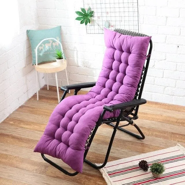 Coussin Chaise Longue Violet