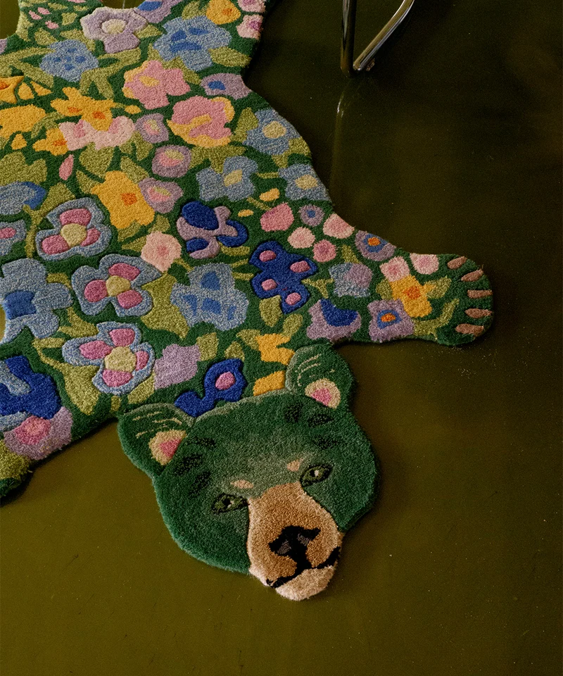 Bjørne tæppe i uld – Doing Goods