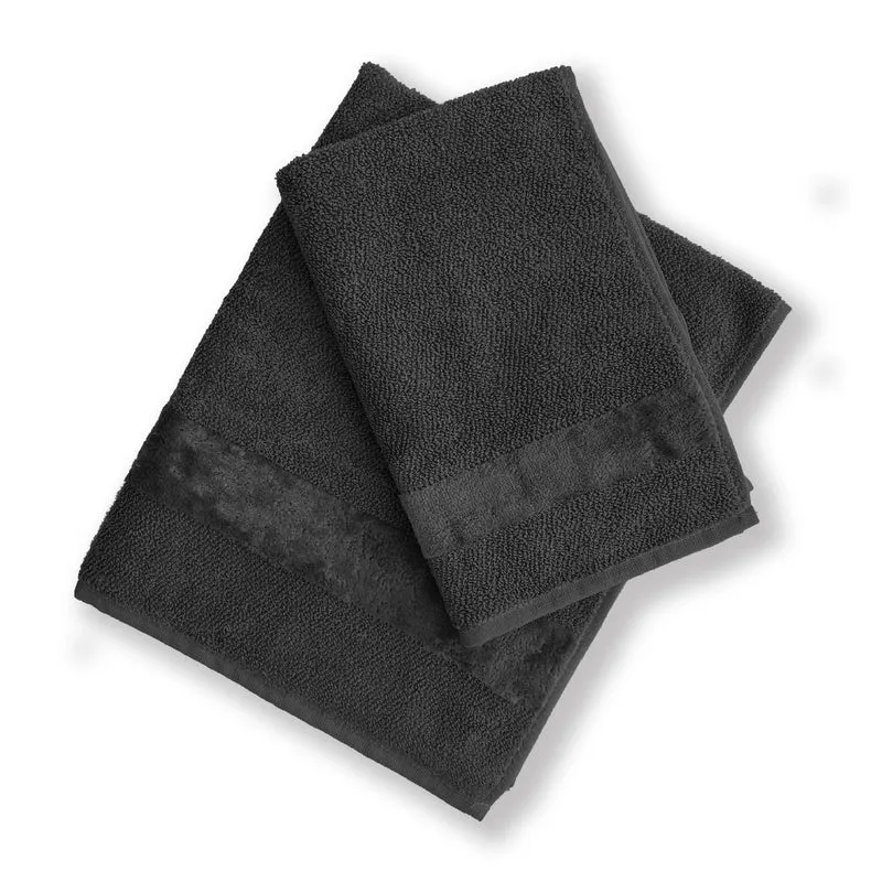 Asciugamano con Ospite in Spugna New Fyber Carrara Fyber Tinta Unita