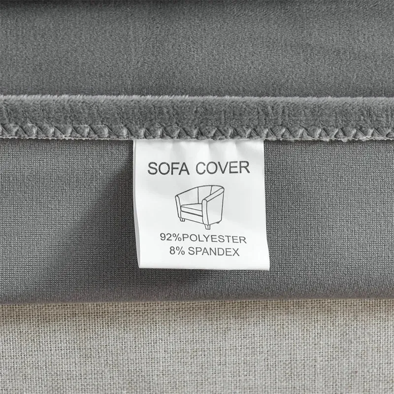 Housse Pour Fauteuil Cabriolet Gris Velours