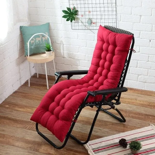 Coussin Chaise Longue Bordeaux