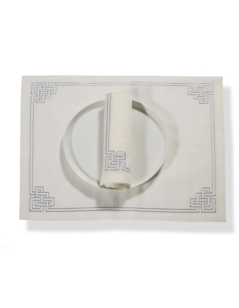 Set de table DEJEUNER N°3 / ARGENT