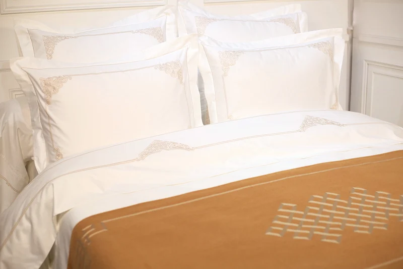 Drap plat JARDIN ZEN / OR
