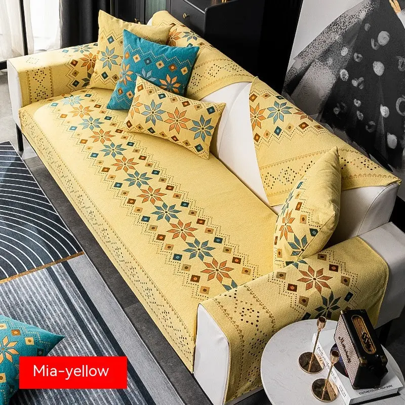 Plaid Canapé Universel Chenille IVY
