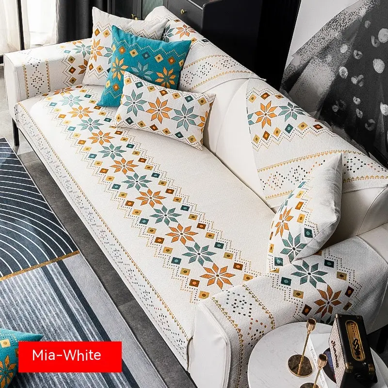 Plaid Canapé Universel Chenille IVY