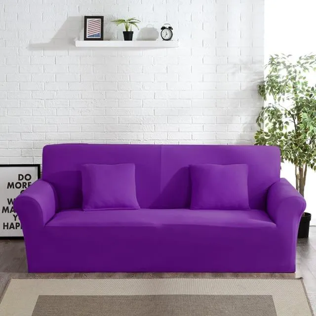 Housse de Canapé Violette