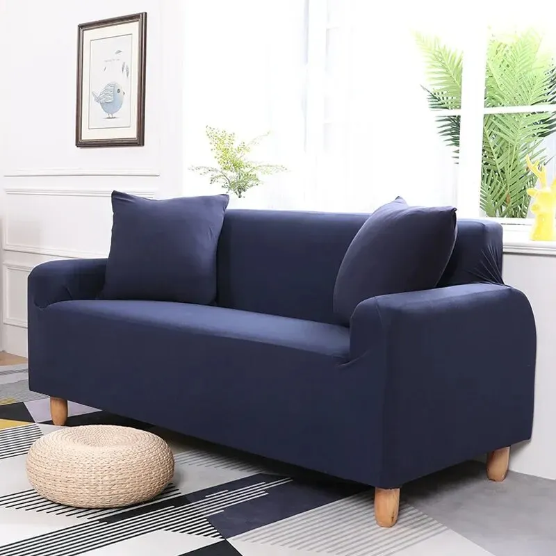 Housse de Canapé Bleu Marine