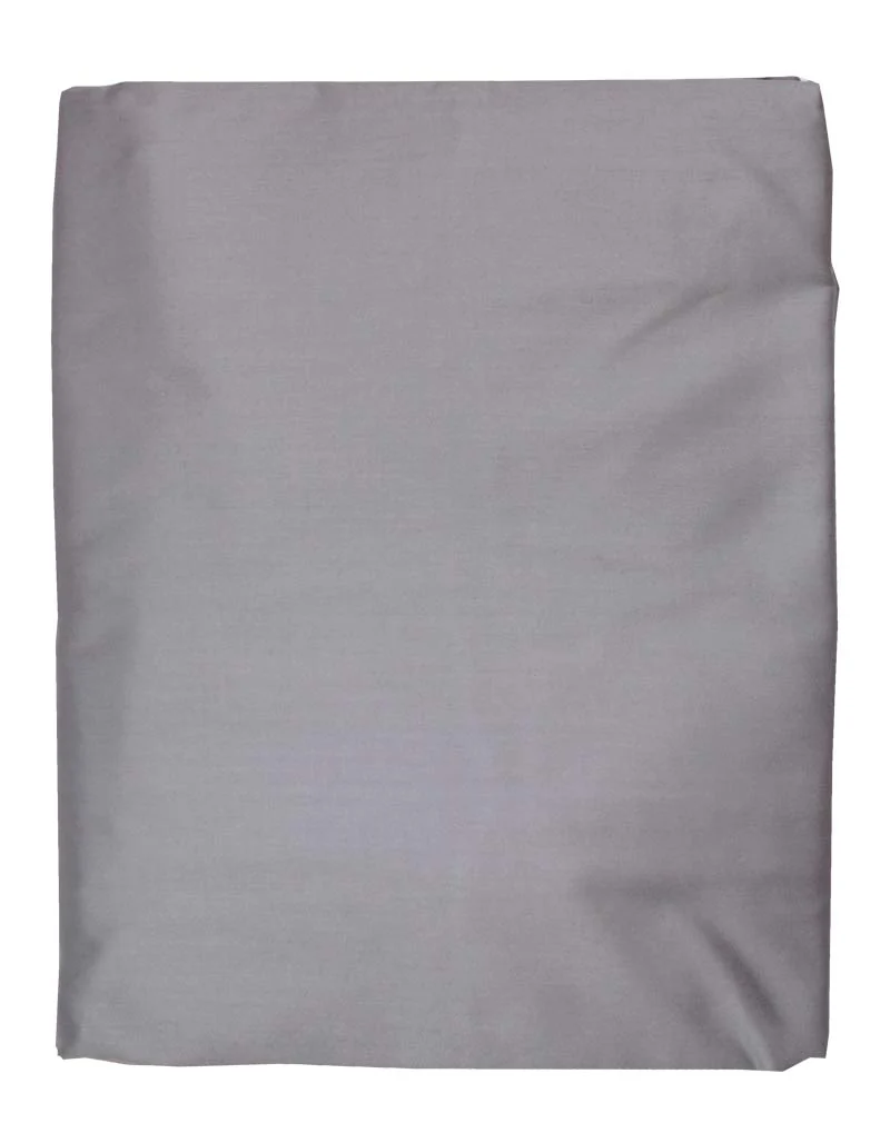 Drap housse Gris Foncé JARDIN ZEN - Bonnet 27 cm