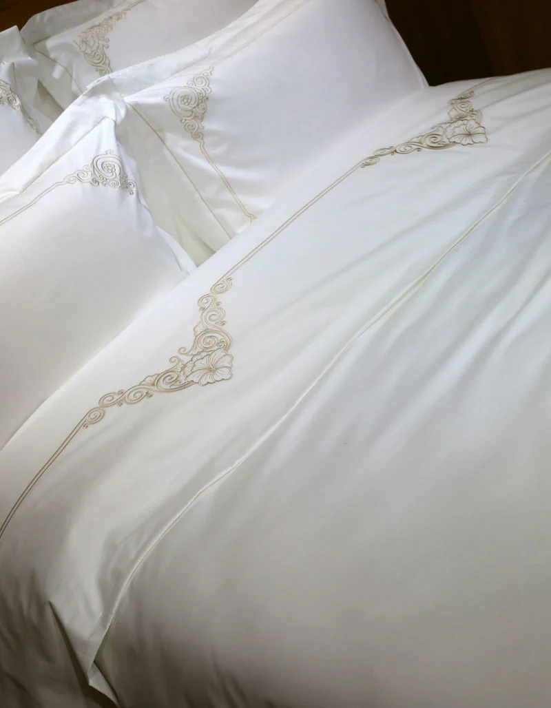 Drap plat FLORALIE / GOLD