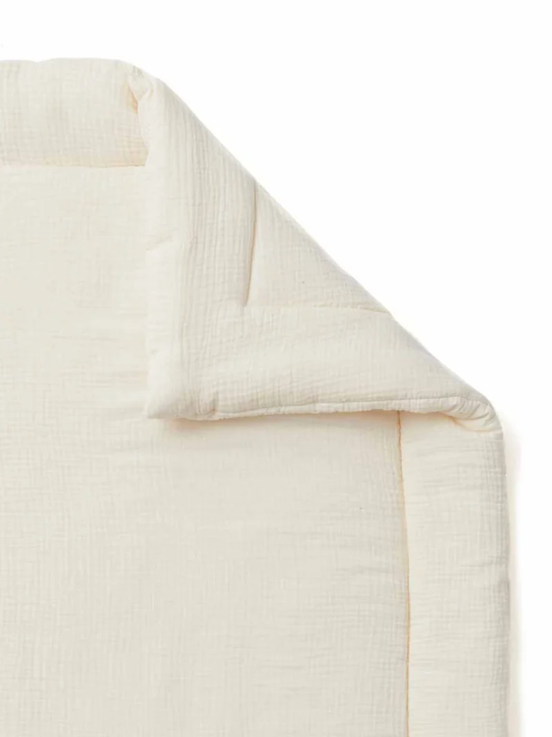 Première couette double gaze de coton ECRU