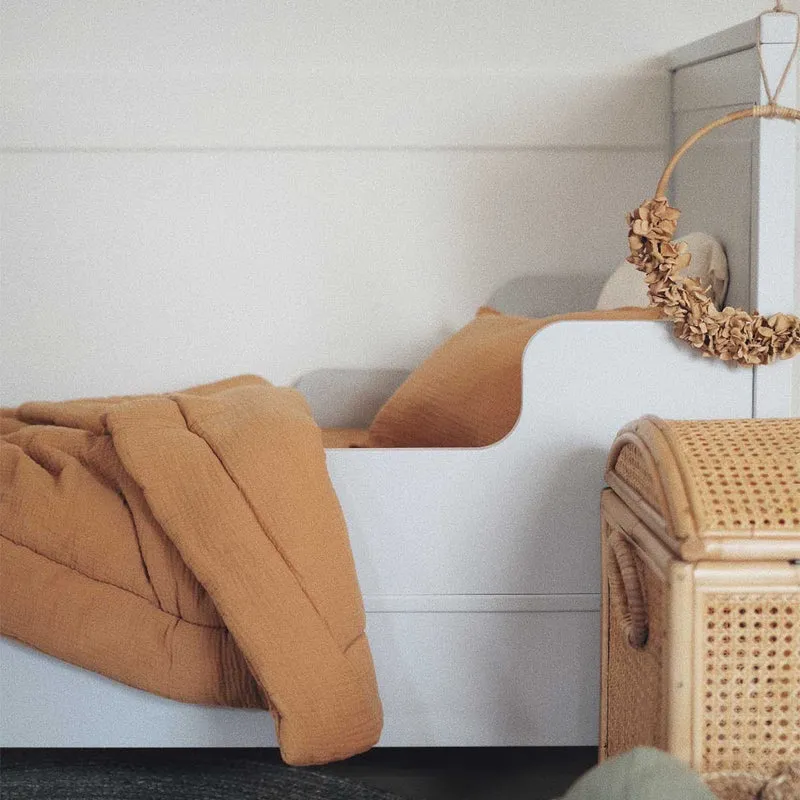 Première couette double gaze de coton CAMEL