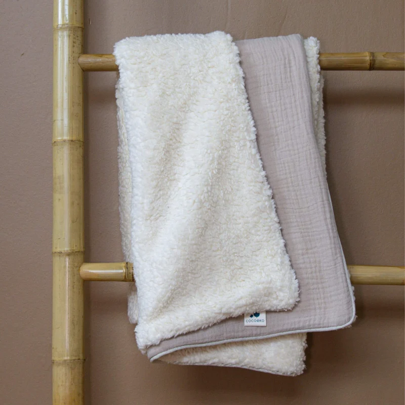 Couverture bébé personnalisée BEIGE