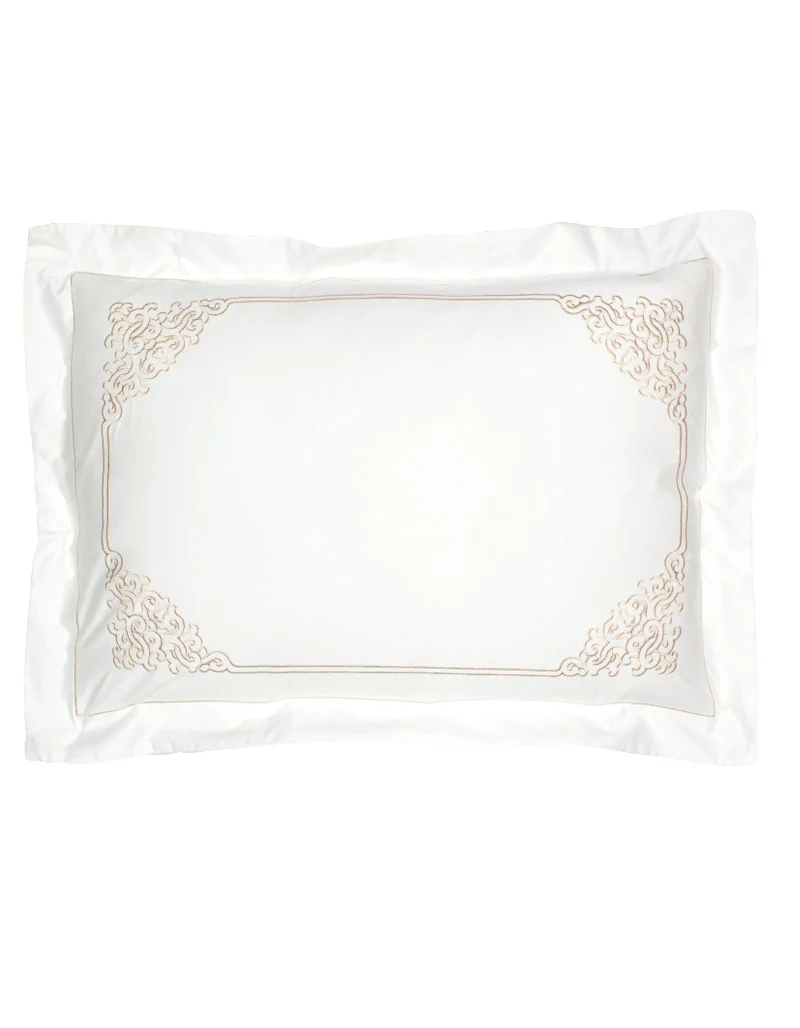 Taie d'oreiller rectangulaire TAMIR / GOLD