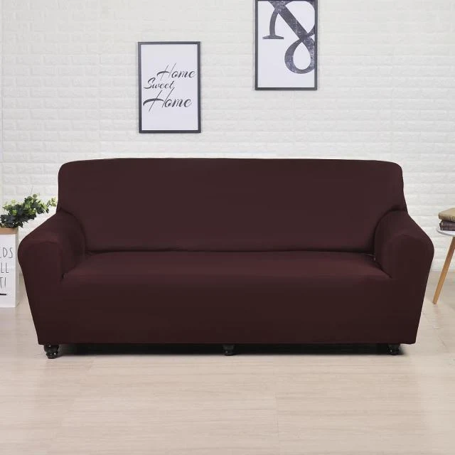 Housse de Canapé Marron
