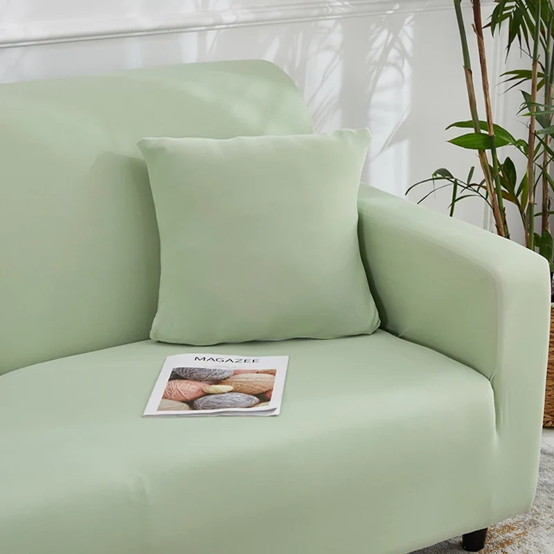 Housse de Canapé Vert Amande