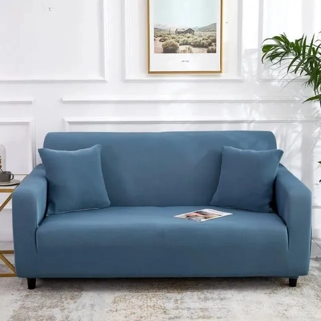 Housse de Canapé Bleu Pétrole