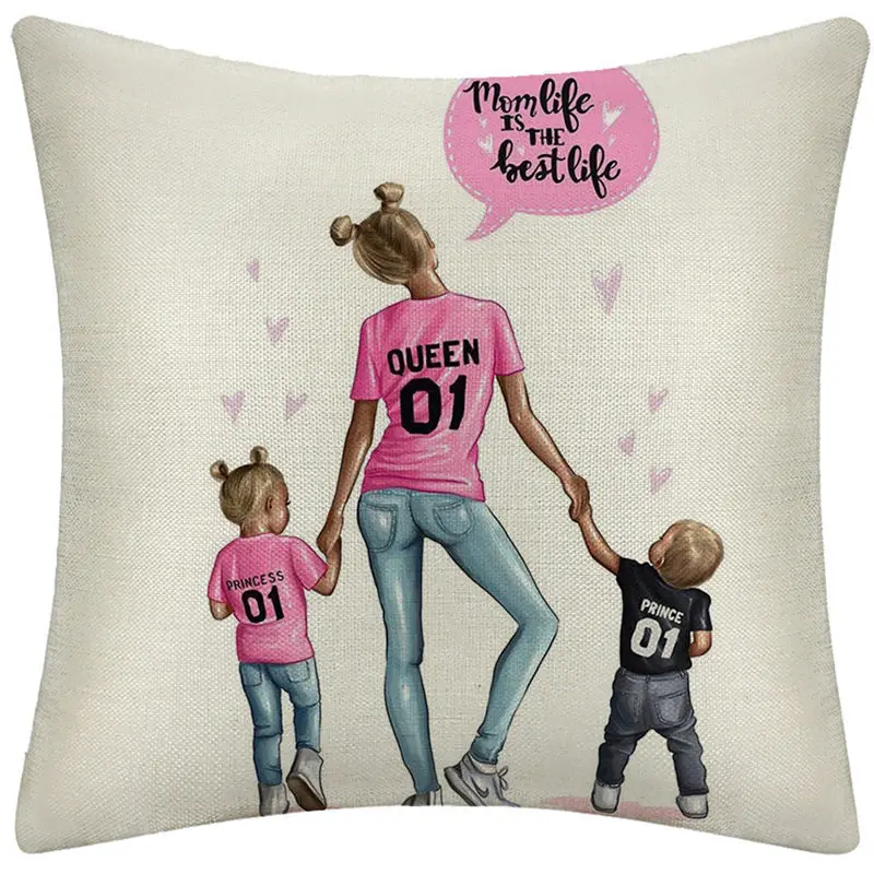 Coussin Canapé Lin Dessinés LINLOOP