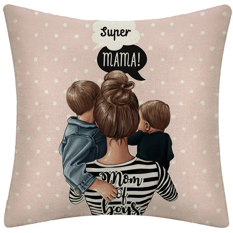 Coussin Canapé Lin Dessinés LINLOOP