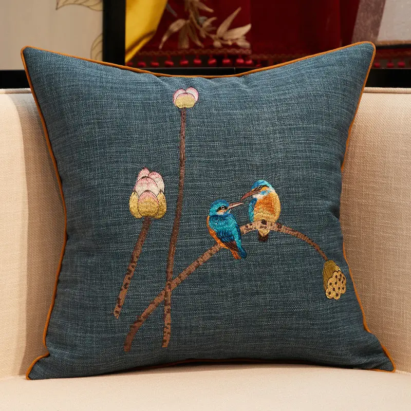 Coussin Canapé Brodé ZHÜLIN